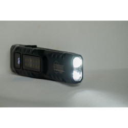 LAMPARA  ULTRA DELGADA DE ALUMINIO ULTRA LIGERA CON CLIP (90g)