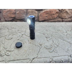 LAMPARA DE CABEZA RECARGABLE 2 EN 1