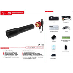 Flashlight Rechargeable GFR9
